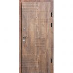 Вхідні квартирні двері Magda 144 Т-12.2 Спил дерева коньячний